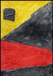 Gutsche Schwarz-Rot-Gelb No. 1  (48x65)