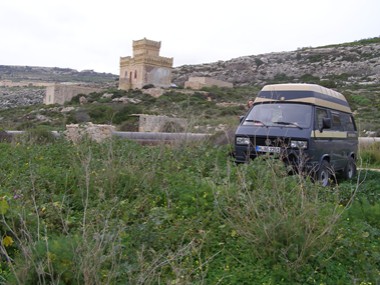 Malta, Ghar Lapsi: Standplatz