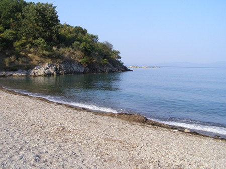 Griechenland Bucht bei Sagiada 