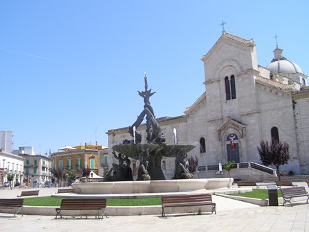 Apulien Giovinazzo Piazza