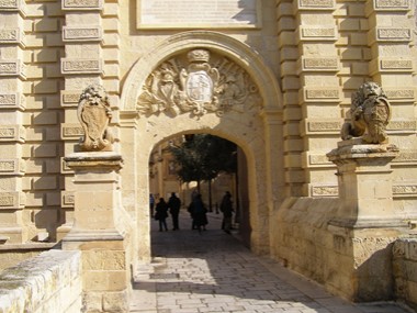 Malta: Mdina , Main Gate