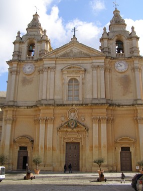 Malta: Mdina, Kathedrale Peter und Paul