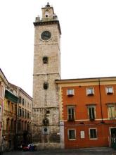 Abruzzen L'Aquilla Torre Civica