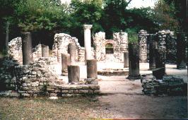 Albanien Buthrotum Baptisterium