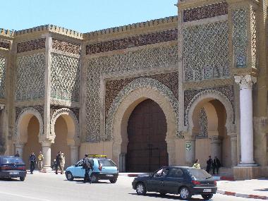 Marokko Meknes  Bab el Mansour
