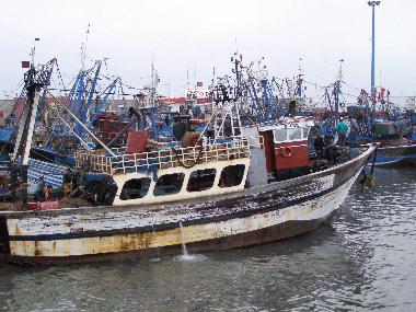 Marokko Essaouira Hafen