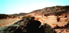 Libyen Wadi der Felsbilder