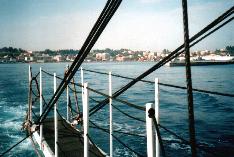 Albanien Saranda Hafen