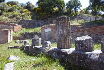 Albanien Apollonia Stoa A