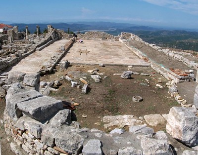 Albanien Byllis Basilika