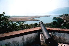 Albanien Kanal von Butrint