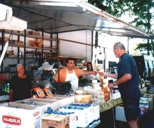 Kalabrien Monte Poro Markt