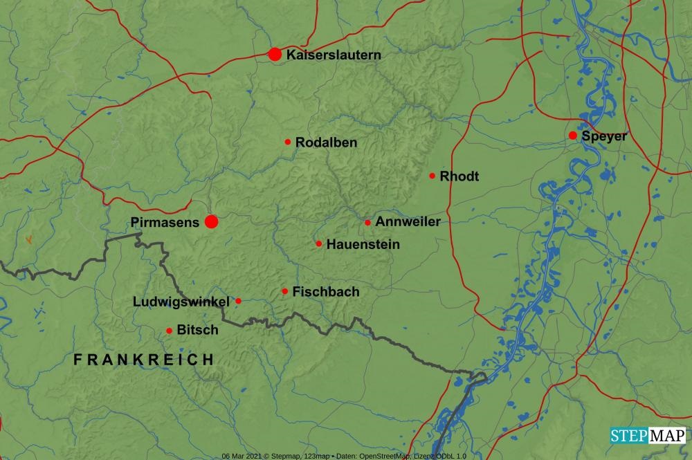 StepMap-Karte-Burgund