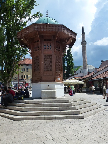 Sarajevo Sebilj-Brunnen