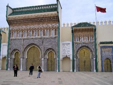 Marokko Fes Knigspalast