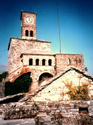Albanien  Gjirokastra Festung