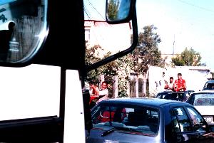 Albanien  Ausfallstrae Tirana