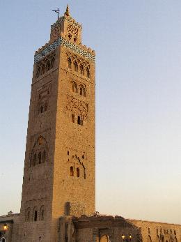 Marokko Marakesch Koutoubia-Moschee