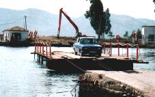 Albanien  Kanal von Butrint